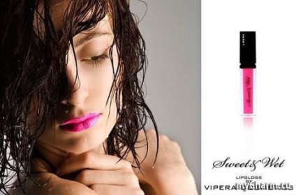 Secretele aplicării luciului de buze de la machiajul grupului de cosmetice vipera