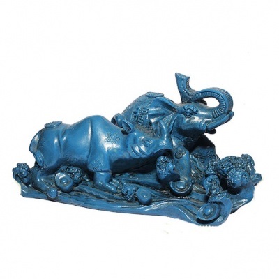 Blue rhinoceros și elefant albastru, magazin online feng shui