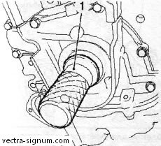 Scoaterea și instalarea vectorului opel pentru pompă de ulei, opel vectra