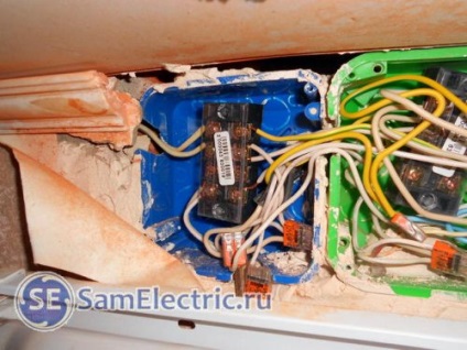 Conectați firele la cablajul electric la domiciliu