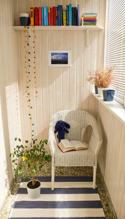 Creați confortul ideii de decorare a balcoanelor și a loggiilor - târg de maeștri - manual, manual
