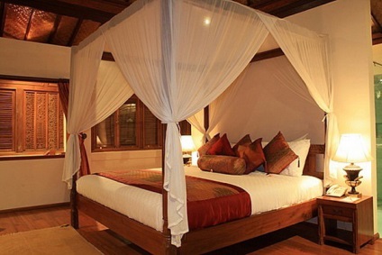 Dormitor în stil indian - idei de decor designer