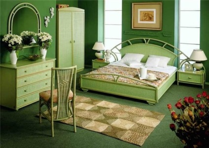 Diverse elemente de design verde, design interior