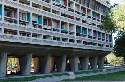 A stílus a funkcionalizmus a tervei Le Corbusier - fénykép építész projektek