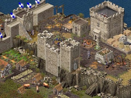 Stronghold Crusader gazdasági fejlődés