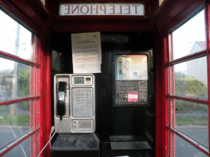Stație de telefon în Londra - un simbol al orașului și un obiect de excursie antichități la Londra - sfaturi turistice