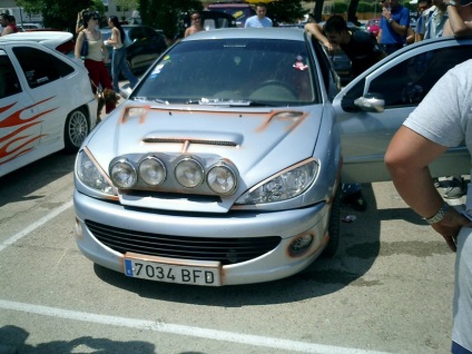 Tuning Peugeot, salon foto și tuning auto peugeot 206