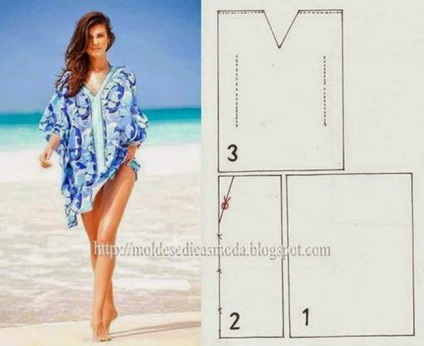 Modele de rochie de plajă din sifon - rochii de plajă și tunici (modele) ladyemansipe