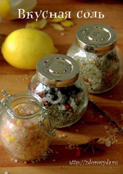 Finom só és fűszerek - főzés receptek fotókkal