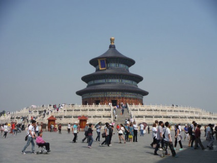 Temple of Heaven, Peking, Kína leírás, fényképek, amely a térképen, hogyan juthat