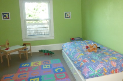 Camera verde pentru copii - o opțiune universală pentru orice copil
