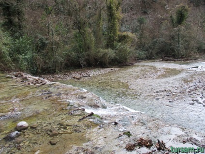 Zhaekvar Cheile în Abhazia fotografie, locația pe hartă a vechiului gagra, cum să ajungi acolo