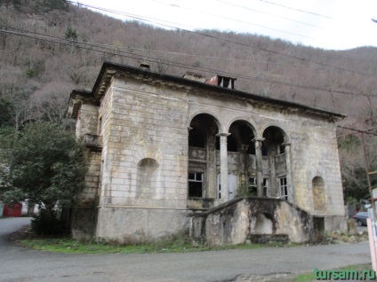 Zhoekvarskoe Gorge Abháziában fotók, térkép a régi Gagra, hogyan juthat