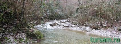 Zhoekvarskoe Gorge Abháziában fotók, térkép a régi Gagra, hogyan juthat