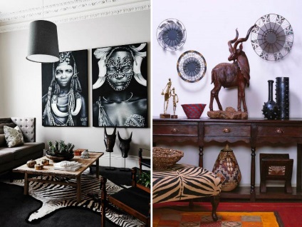 Stilul african, designul interior în stil african