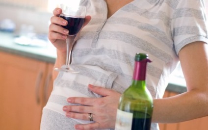 Alcoolul în timpul sarcinii - sarcină