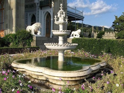 Descrierea parcului Alupka, atracții turistice