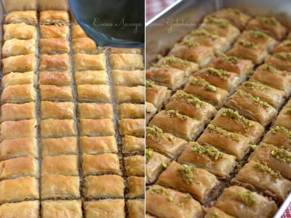 Baklava (baclava turcă), un ghid de gust