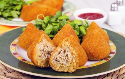 Crochete de pui brazilian - cochinha (coxinhas) rețetă cu fotografie, mâncăruri grand