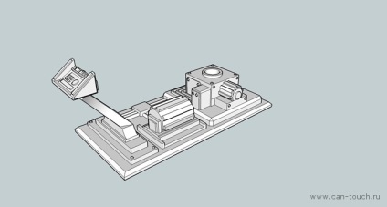 Érintse · Az export STL fájlkezelő segítségével SketchUp programmal