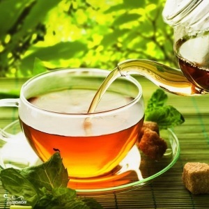 Ceai cu afine - bine, cum să preparați