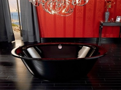 Podea neagră în baie - cu ce interior este combinat și în ce stiluri este potrivit