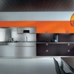 Fekete-narancs konyha 60 fotó projektek tervezése a saját kezét, videók, betűtípusok, csempe