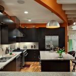 Bucătărie neagră și portocalie 60 de proiecte de fotografie, design de propriile mâini, video, suită, dale