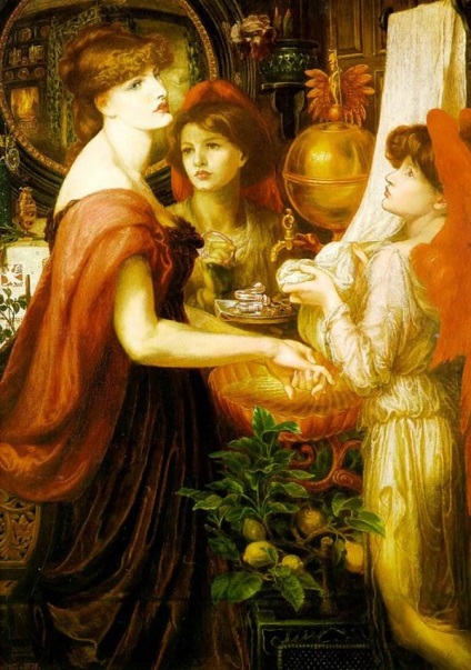 Dante Gabriel Rossetti festmények