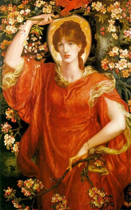 Dante Gabriel Rossetti festmények