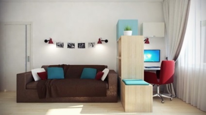 Designul unui apartament cu două camere este o mulțime de oportunități pentru a crea o casă confortabilă pentru tot
