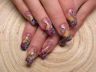 Nail art nail art design