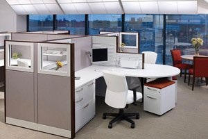 Proiectarea unui interior de birou al unei camere moderne mici