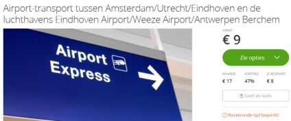 Pentru cei care sunt în Amsterdam reduceri pentru autobuze de la aeroporturile eindhoven și düsseldorf weeze