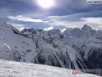 Dombai, Karachay-Cherkessia, Rusia - 