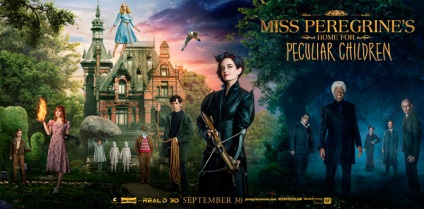 Casa de copii ciudați Doctorii Peregrine Eva Green, Asus Butterfield, Ella Pernell