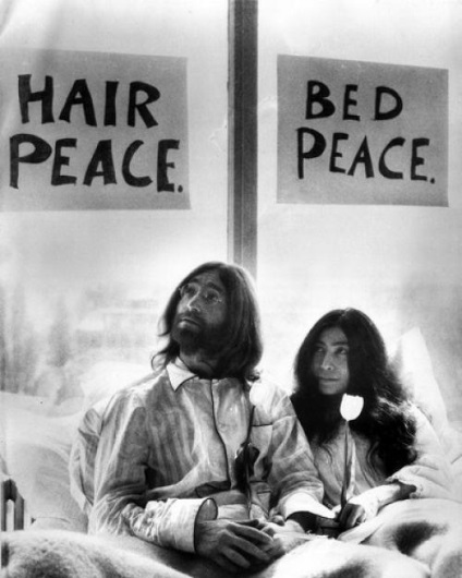 John Lennon și yoko it (poveste de dragoste, 26 poze)