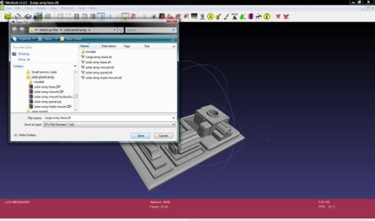 Fájlok exportálása stl formátumban sketchup - materiallab segítségével