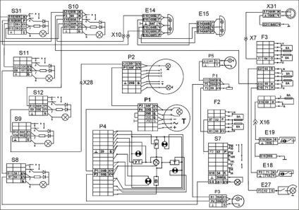 Electroscheme de autoturisme