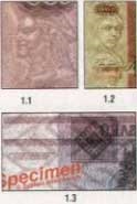 Elemente de protecție a bancnotelor holograma, relieful, filigranul, imaginea latentă, ștanțarea foliilor,
