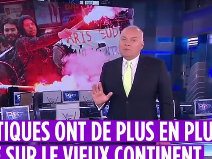 Jurnaliștii francezi l-au prins pe Dmitri Kiselev pe un nou fals în politica aeriană