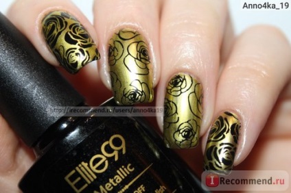 Gel-nail polish elite99 metalice se înmoaie de la uv - capriciositate, dragostea mea pentru ei este foarte puternică! 2