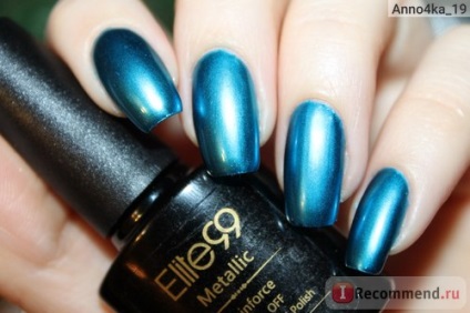 Gel-nail polish elite99 metalice se înmoaie de la uv - capriciositate, dragostea mea pentru ei este foarte puternică! 2