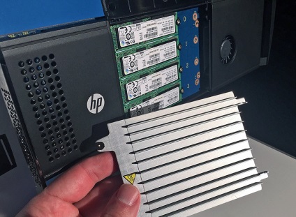 Hp z turbo unitate quad pro ssd