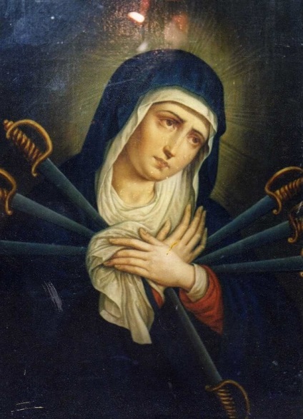Icon al mamei cu șapte fețe, șapte fețe