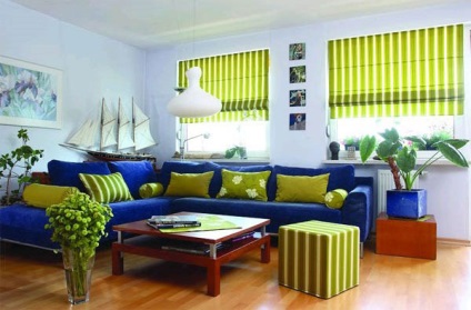 Interiorul halei - schema de culori, mobilier și accesorii, auto-repararea apartamentelor