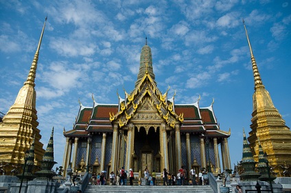 History of Thai emlékek - a Smaragd Buddha