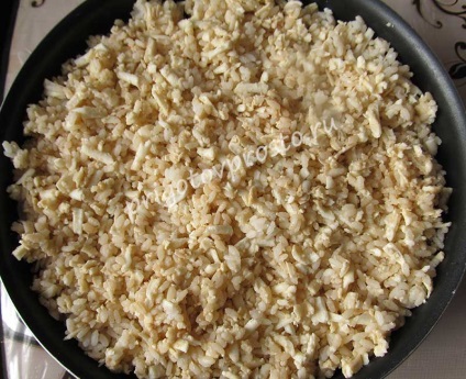 Cukkini kemencében sült rizzsel - előkészíti az egyszerű és finom!