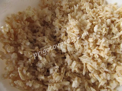 Cukkini kemencében sült rizzsel - előkészíti az egyszerű és finom!