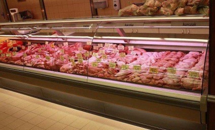 Ceea ce este o vitrină frigorifică pentru carne este mai bine să alegeți o vitrină pentru carne răcită!